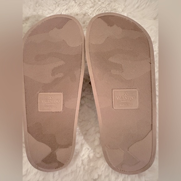 Authentic Valentino Rockstud Rubber Pool Slides Water Rose Pink 10US / 40EU - Picture 6 of 12